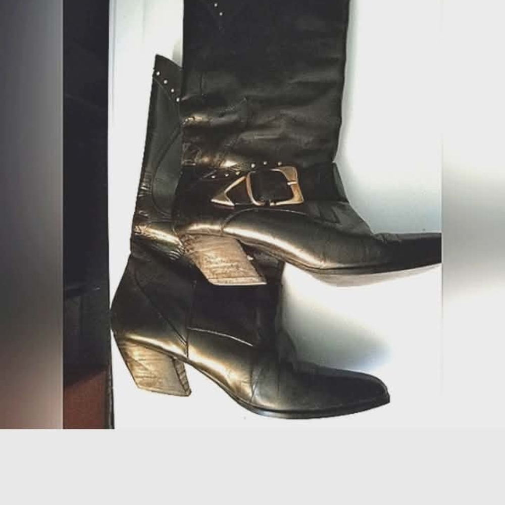 Black boots